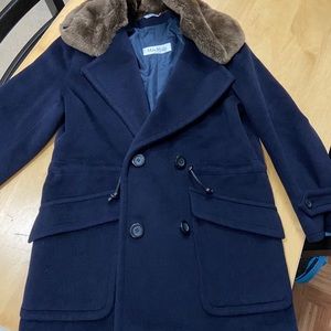 Max Mara Navy Coat